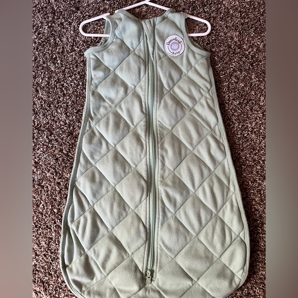 Dreamland Baby Weighted Sack in Mint Green